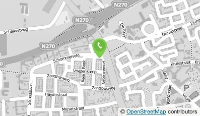 Bekijk kaart van Hoveniersbedrijf groen geluk  in Asten