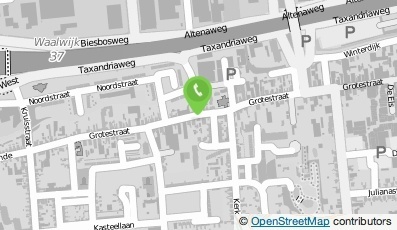 Bekijk kaart van Peter Damen Schilderwerken  in Waalwijk