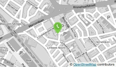 Bekijk kaart van 'Kleppen & Polsters' Rob van Geffen in Eindhoven