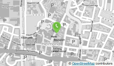 Bekijk kaart van V.O.F. restaurant de Waard in Helmond