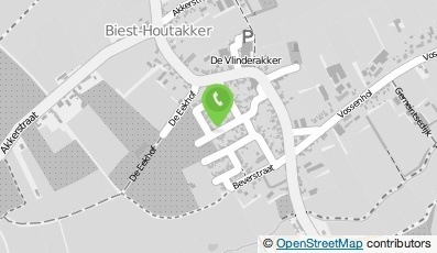 Bekijk kaart van Van Pee Klusbedrijf  in Biest-Houtakker