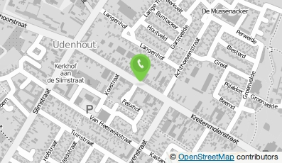 Bekijk kaart van Kinderdagverblijf Okiedokie in Udenhout