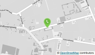 Bekijk kaart van Klus en Montagebedrijf Leo van der zanden in Deurne