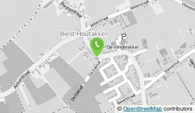 Bekijk kaart van Orto Bouwmachines B.V. in Esbeek