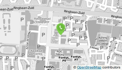 Bekijk kaart van IW Zuid & Midden Leren & Werken in Breda