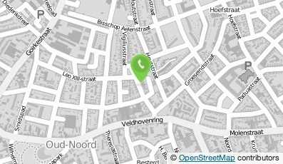 Bekijk kaart van H/O Yogaschool Allicht  in Tilburg