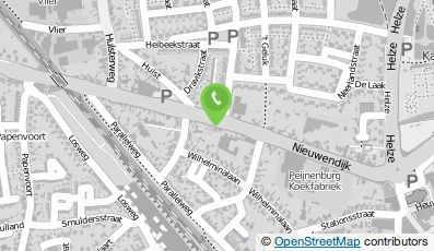 Bekijk kaart van Huiskameratelier voor Tafelzaken in Nuenen