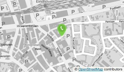 Bekijk kaart van Security Professionals B.V. in Eindhoven