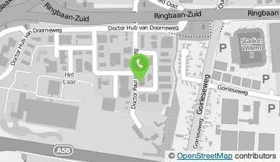Bekijk kaart van Sense Company B.V. in Tilburg