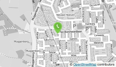 Bekijk kaart van BoschSpoor in Heeze