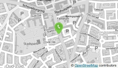 Bekijk kaart van Fysio Spijkers in Tilburg