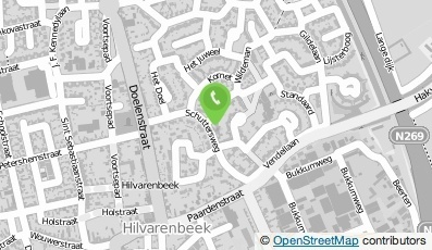 Bekijk kaart van Van der Velden Interim & Advies in Hilvarenbeek