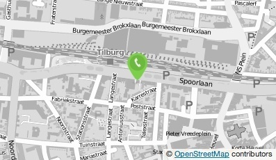 Bekijk kaart van Woodrow & De Ruijter advocaten  in Tilburg