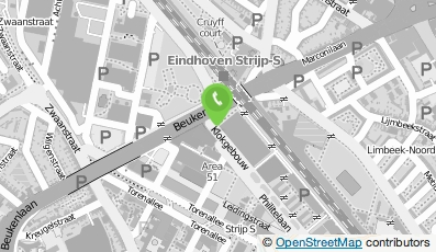Bekijk kaart van Wessel van Offeren in Eindhoven