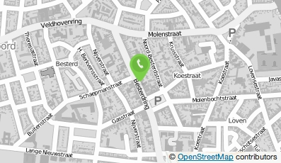 Bekijk kaart van Schreppers Herenmode in Oisterwijk