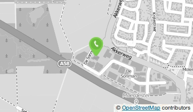 Bekijk kaart van Autobedrijf Hopmans in Moergestel