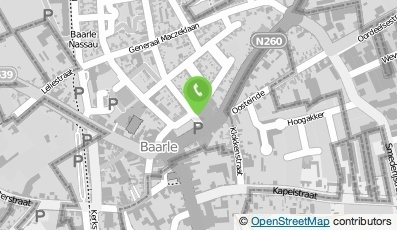 Bekijk kaart van Brasserie-Lunchroom De Groene Vlinder in Baarle-Nassau