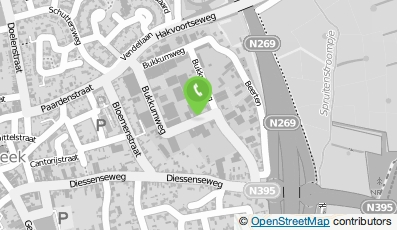 Bekijk kaart van Van den Broek B.V. in Hilvarenbeek