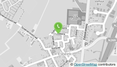 Bekijk kaart van Bee Double You Sound  in Esbeek