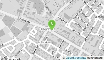 Bekijk kaart van Van den Bersselaar Opticien in Udenhout
