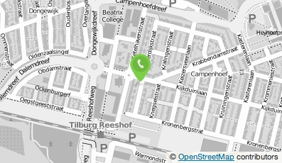 Bekijk kaart van A. van de Pas in Tilburg