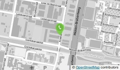 Bekijk kaart van Meleca Beveiligingen & Install. B.V. in Rosmalen