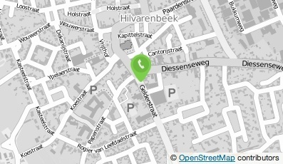 Bekijk kaart van Cafetaria De Ridder in Hilvarenbeek