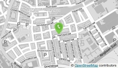 Bekijk kaart van Ad van Gurp  in Tilburg