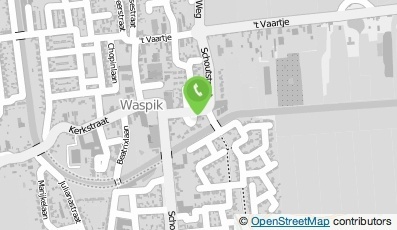 Bekijk kaart van De Deugd  in Waspik