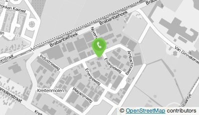 Bekijk kaart van Autobedrijf J. Van Venrooij Udenhout B.V. in Udenhout