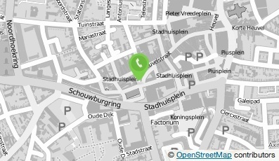 Bekijk kaart van Stadscafe Meesters  in Tilburg