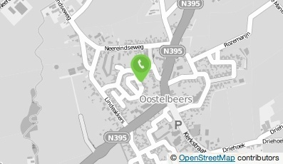 Bekijk kaart van Qbizz Consulting B.V.  in Oost West en Middelbeers