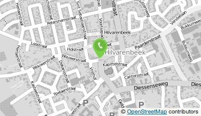 Bekijk kaart van EL Invest B.V. in Hilvarenbeek