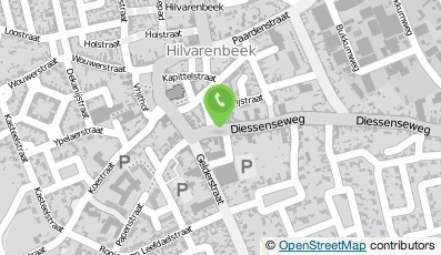 Bekijk kaart van Disma Reizen Beheer B.V.  in Hilvarenbeek