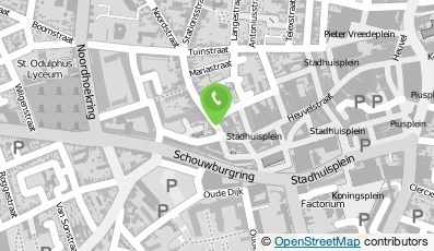 Bekijk kaart van Brasserie-Café Noir in Tilburg