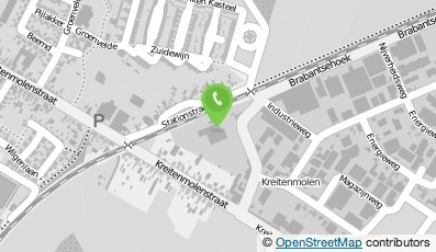Bekijk kaart van Abrex logistics  in Udenhout