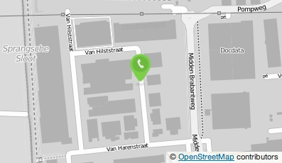 Bekijk kaart van De Haan Retail Support Groep B.V. in Waalwijk