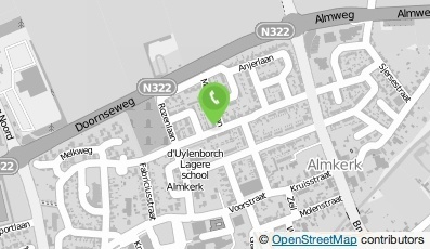 Bekijk kaart van Heybroek Consultancy & Associates in Almkerk