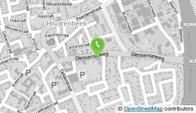 Bekijk kaart van Gasterij de Posthoorn  in Hilvarenbeek