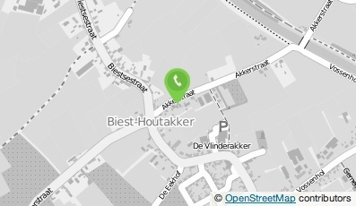 Bekijk kaart van Klussenbedrijf Jan van Breda  in Biest-Houtakker
