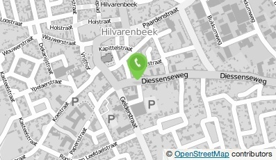 Bekijk kaart van Stucadoorsbedrijf Kienhuis  in Hilvarenbeek