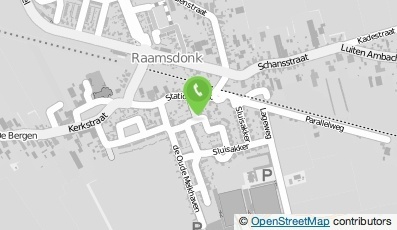 Bekijk kaart van Onderhoudsbedrijf Van der Pluym in Raamsdonk