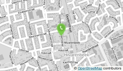 Bekijk kaart van Timmer- en Onderhoudsbedrijf Peter van Baest in Hilvarenbeek