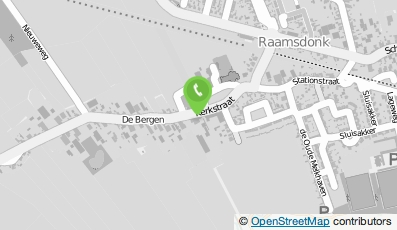 Bekijk kaart van V.O.F. De Bont-Timmermans in Raamsdonk