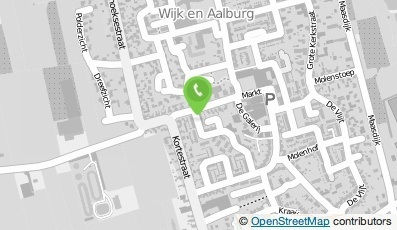 Bekijk kaart van Bloemengroothandel Daan Mansvelder in Wijk en Aalburg
