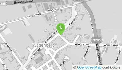 Bekijk kaart van Bakkerij Van Dongen V.O.F. in Wagenberg