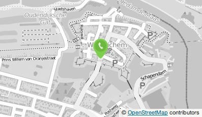 Bekijk kaart van Restaurant en Galerie Kruiden en Jasmijn in Woudrichem