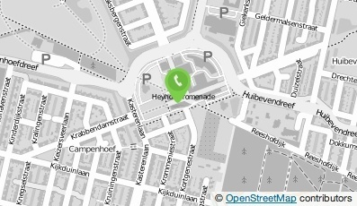 Bekijk kaart van Bruna Heyhoefpromenade in Tilburg