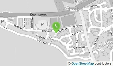 Bekijk kaart van Service Bioscoop Hollywoud in Almkerk