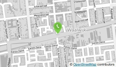 Bekijk kaart van Bouwkundig ontwerp- en tekenburo Peter van Galen in Waalwijk
